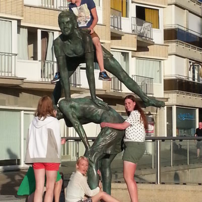 Beelden op de boulevard